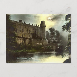 Old Postcard - The Castle, Warwick