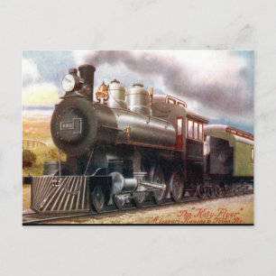 Old Postcard - The "Katy Flyer".