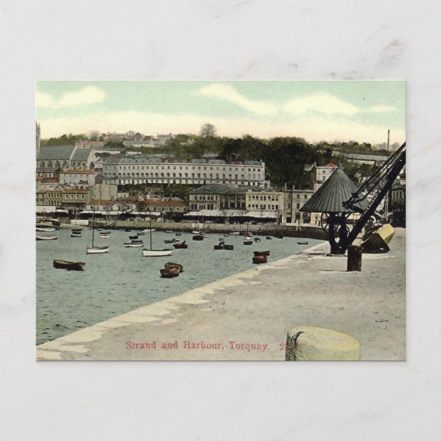 Old Postcard - Torquay, Devon (Front)