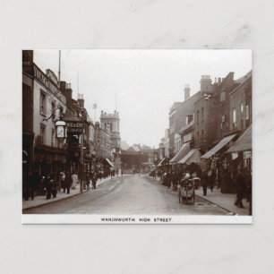 Old Postcard - Wandsworth High St, London