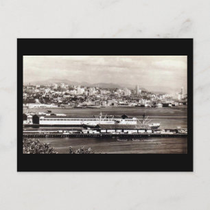 Old Postcard - Waterfront, Seattle, Washington