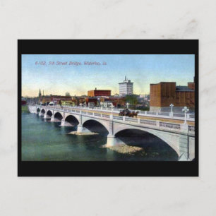 Old Postcard - Waterloo, Iowa, USA