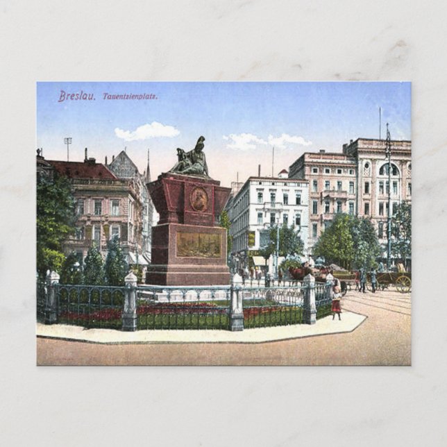 Old Postcard - Wroclaw, Poland (Front)