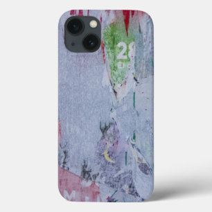 Old posters winter look white green grey red 28 iPhone 13 case