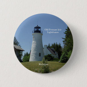 Old Presque Isle Lighthouse button