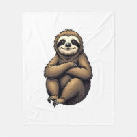 Old Print Sloth Art Vintage Graphic 2