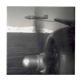 Old Prop PLanes Over Ocean Tile