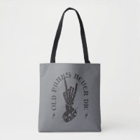 Old Punks Never Die Skeleton Rock On Gothic