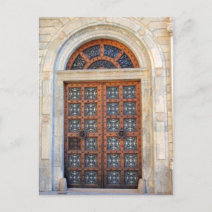 Old Quarter Barcelona Door - Postcard