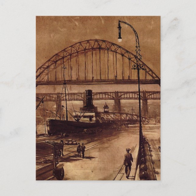 Old Quayside Post Card (Front)
