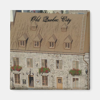 Old Quebec City Magnet