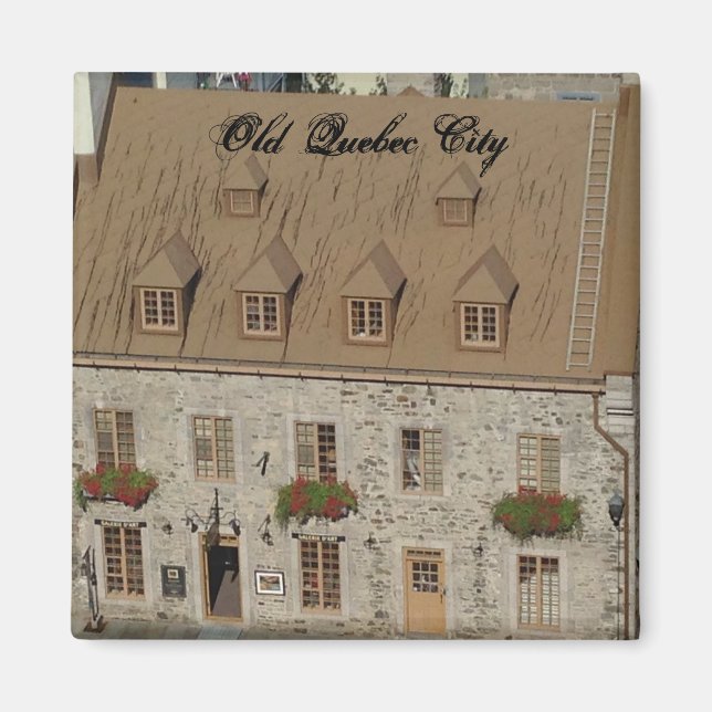 Old Quebec City Magnet (Front)