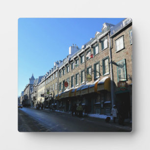 Old Quebec City, Quebec, Canada Plaque