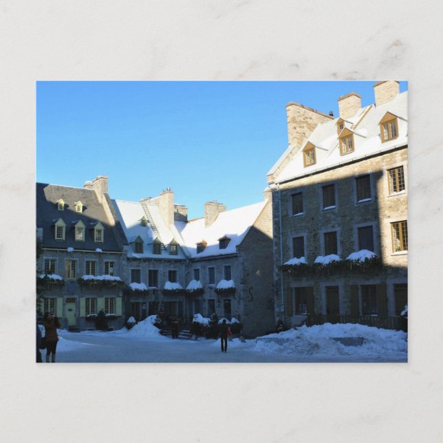 Old Quebec City, Quebec, Canada Postcard (Front)