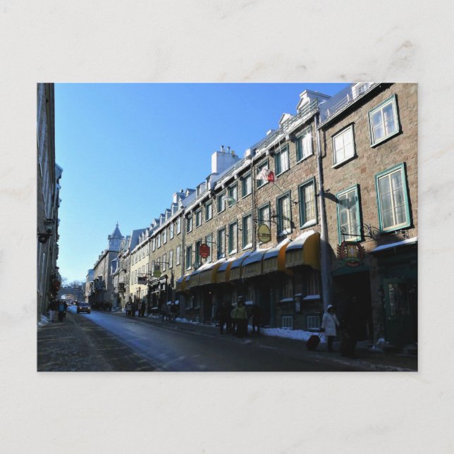 Old Quebec City, Quebec, Canada Postcard (Front)