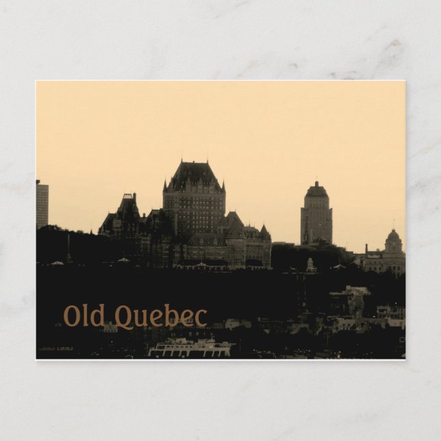 Old Quebec Postcard (Front)
