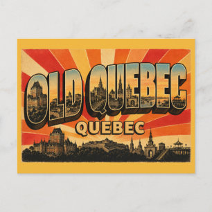 Old Quebec UNESCO World Heritage City Postcard