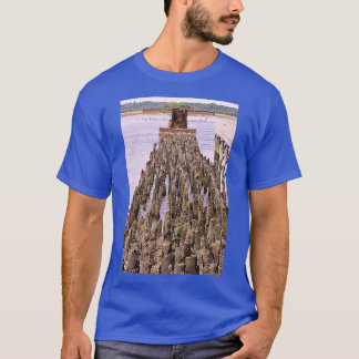 Old Railroad Trestle Pilings 1 T-Shirt