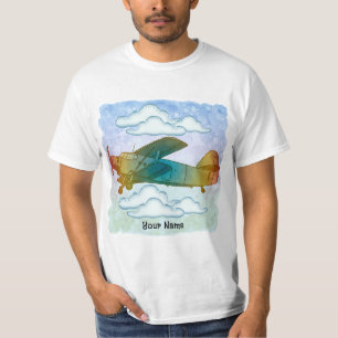 Old Rainbow Plane T-Shirt