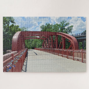Old Red Bridge, Kansas City, Missouri Jigsaw Puzzle
