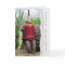 old red farm tractor in cornfield birthday