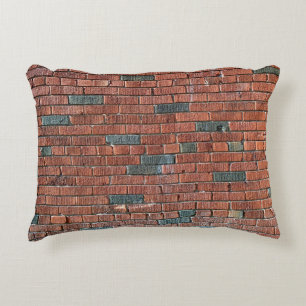Old Reddish/Brownish Brick Wall Decorative Cushion