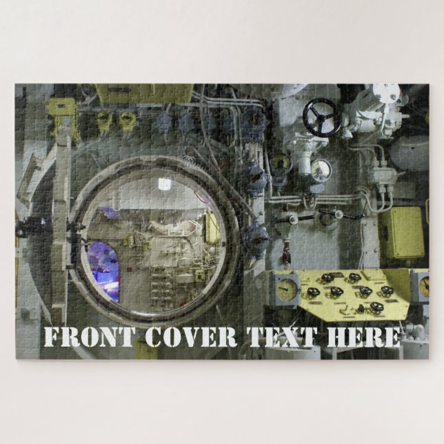 old retro submarine jigsaw puzzle (Horizontal)