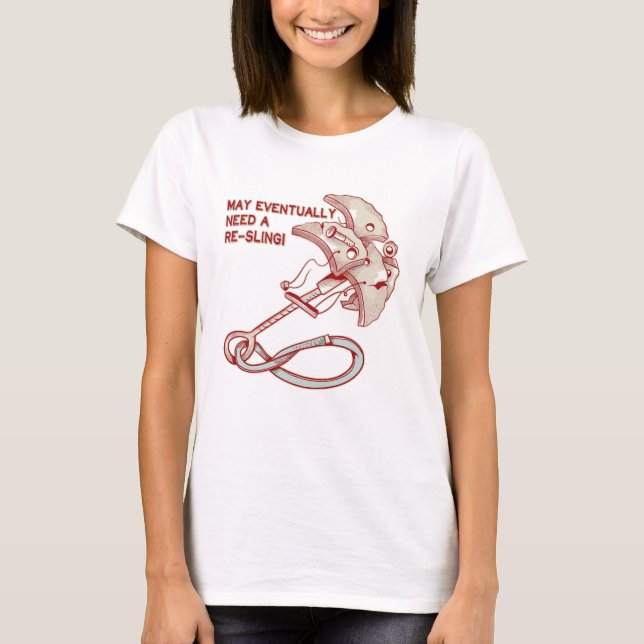 Old Rock climbing cam funny  T-Shirt (Front)
