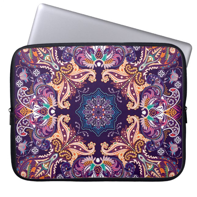 Old Rock Wall: High-Res Texture Laptop Sleeve (Front)
