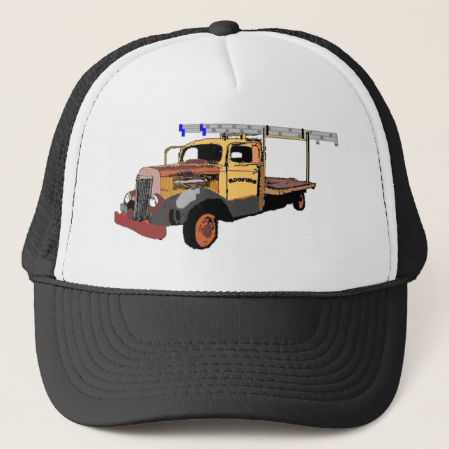 Old Roofing Truck Hat (Front)