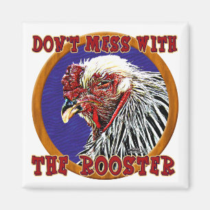 Old Rooster Magnet