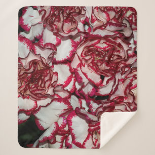 Old rose, pink, Background and texture with Leathe Sherpa Blanket