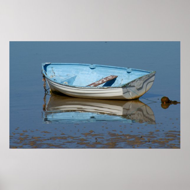 Old rowing boat poster (Front)