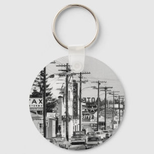 Old Rt 9 SPAGS in shrewsbury Ma Key Ring