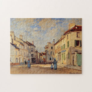 Old Rue de la Chaussée Monet Fine Art Jigsaw Puzzle