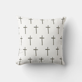 Old rugged Cross Throw Pillow