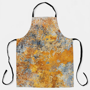 Old rust texture, grunge metallic background. apron