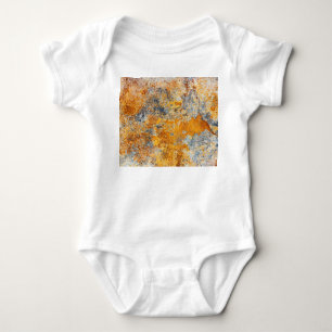 Old rust texture, grunge metallic background. baby bodysuit