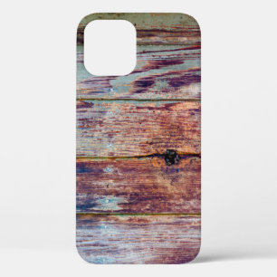 Old, rustic wood wall of an abandoned buildingweat iPhone 12 case