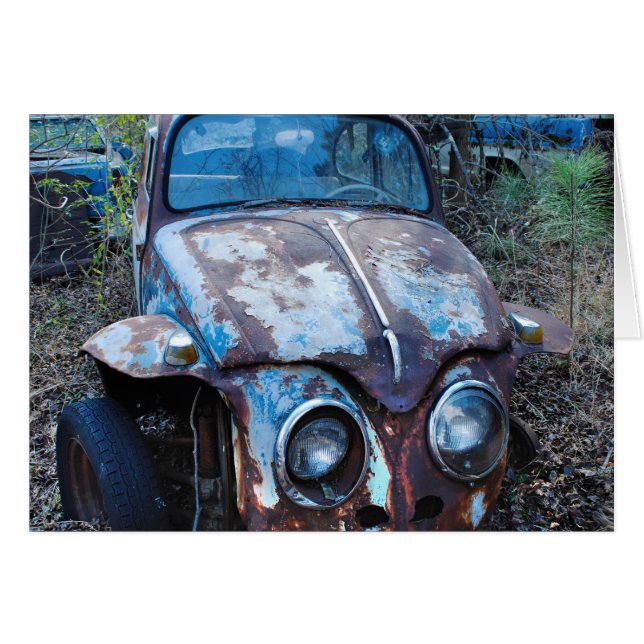Old Rusty Car, Humour (Front Horizontal)