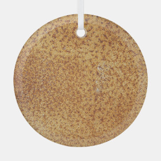 Old Rusty Metal: Grunge Texture Background Glass Tree Decoration