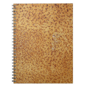 Old Rusty Metal: Grunge Texture Background Notebook