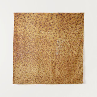 Old Rusty Metal: Grunge Texture Background Tapestry