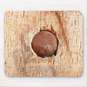 Old Rusty Nail Mouse Mat