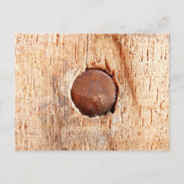 Old Rusty Nail Postcard (Front)