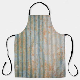Old rusty steel wall. Old rusty steel wall texture Apron