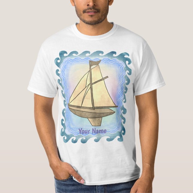 Old Sailboat  t-shirt (Front)