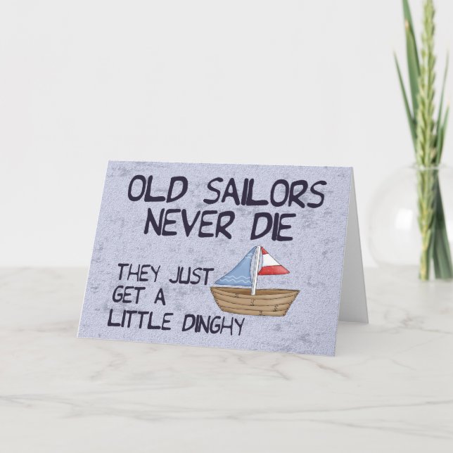 Old Sailors Card (Front)