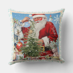 OLD SAINT NICK CUSHION