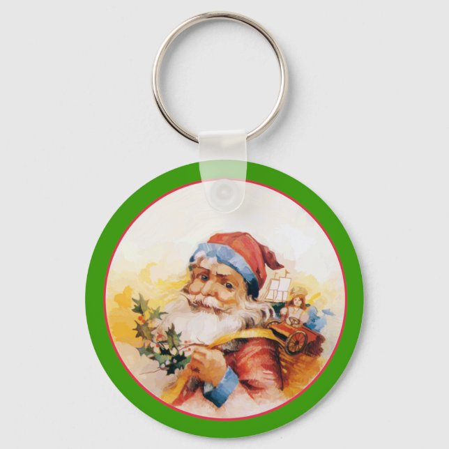 OLD SAINT NICK KEY RING (Front)